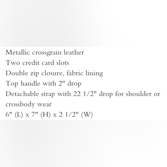 COACH Heart Shape Cossbody/Handbag & Coach Compact Mirror/Matching Wristlet NWT - Picture 13 of 17